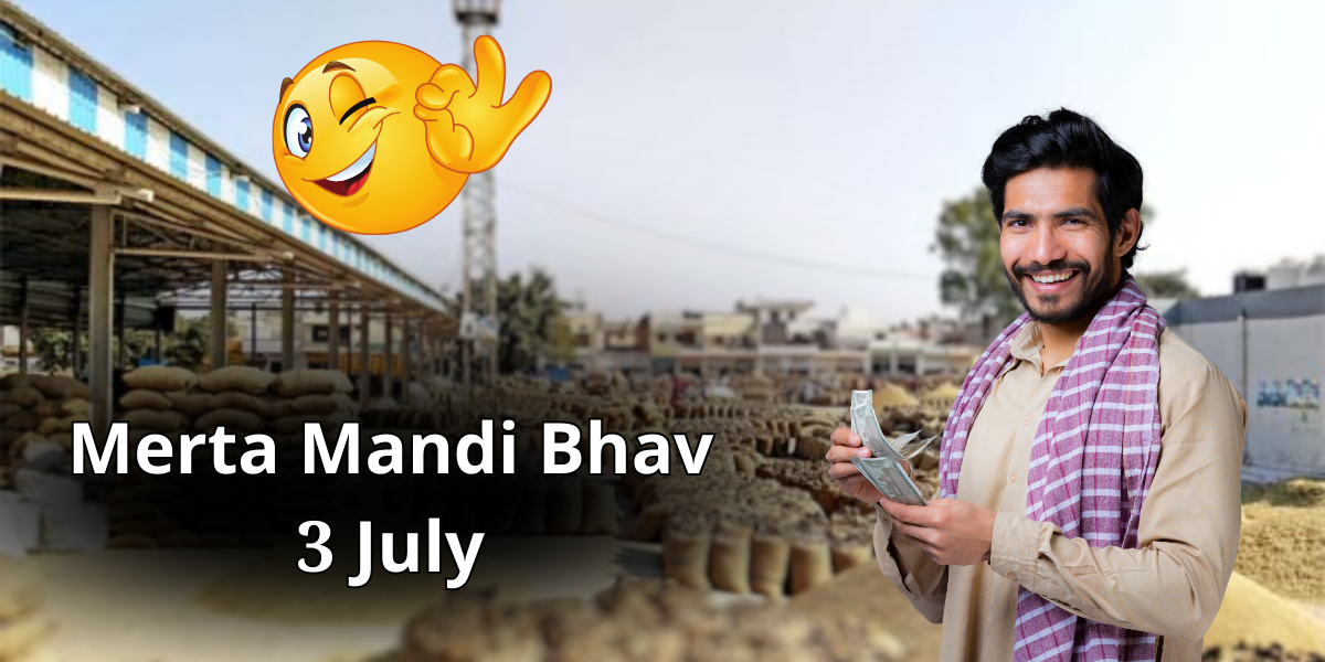 Merta Mandi Bhav 3 July